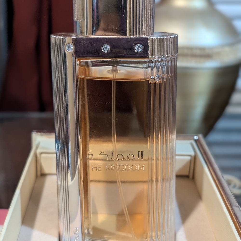 Lattafa The Kingdom for Women - Nearly Full Bottle + Luxury Sample Bundle!